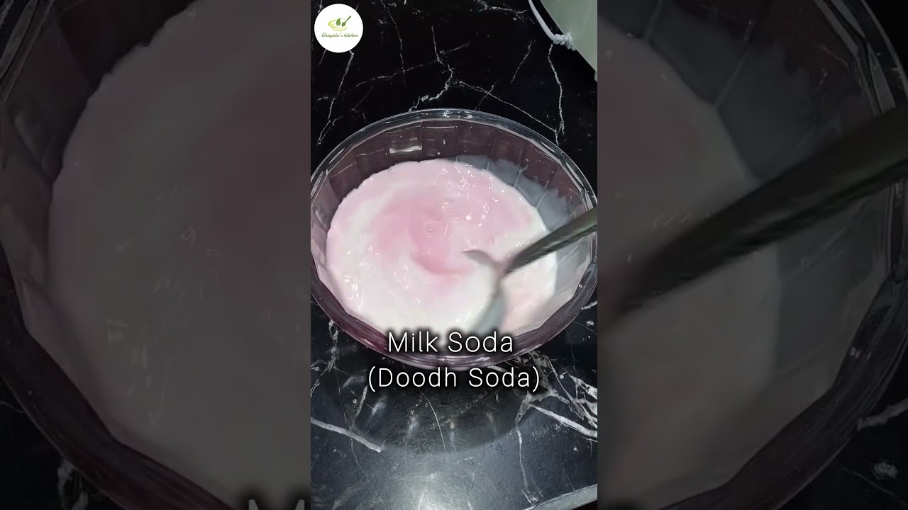 Doodh Soda /Milk Soda /Summer special /Recipe available in description /Ghazala's kitchen...