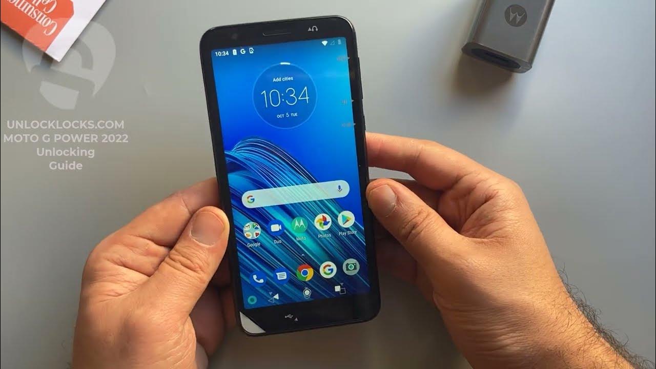 How To Unlock Motorola Moto G Power 2022 by Unlock Code UNLOCKLOCKS