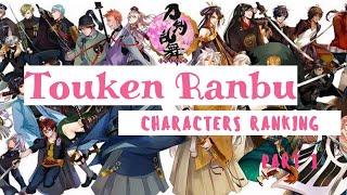 刀剣乱舞 キャラランキング | Ranking All Touken Ranbu Characters I'm Familiar With Part 1