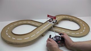 CARDBOARD RACING TRACK