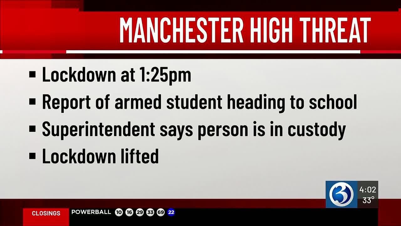 Manchester High School briefly locked down after police learn someone ...