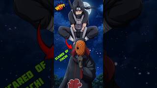 OBITO scared of ITACHI?! #naruto #anime #shorts