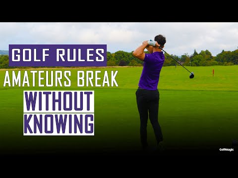 5 Golf Rules that Amateur Golfers Break WITHOUT KNOWING! | Golf Rules with Ash Weller