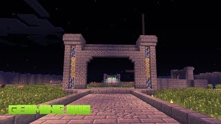 Lets Play Minecraft - Geomine 005 Beacons and Castles