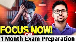 1 month board exam preparation plan | Class 9,10,11 and 12 one month exam preparation | exam plans