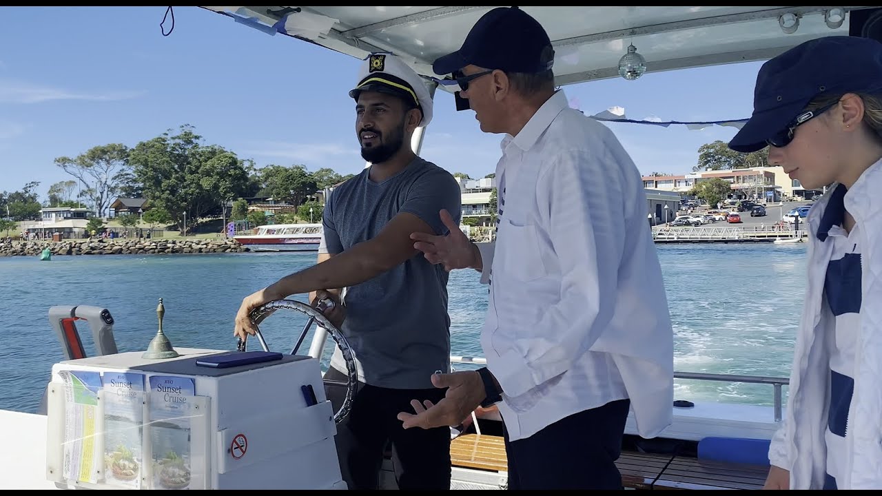 Boat ride at husky beach 🏝 || Australia vlog || TheSandyShow