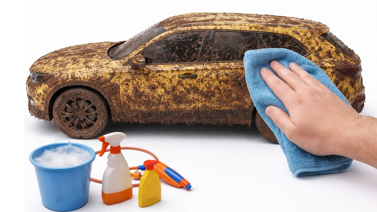 Super Realistic Cleaning of a 