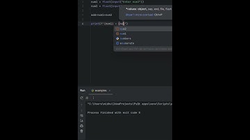 Python program to find sum of two numbers
