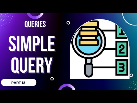 BTEC Level 3 IT - Unit 2 Databases - SIMPLE SINGLE TABLE QUERY - Part 18