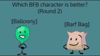 (GiantSnowball reupload) BFB TOURNAMENT EPISODE 33: BALLOONY VS BARF BAG