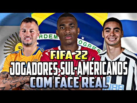 Fifa 22 : Jogadores SUL-AMERICANOS com FACES REAIS para seu modo carreira !  (part2) 