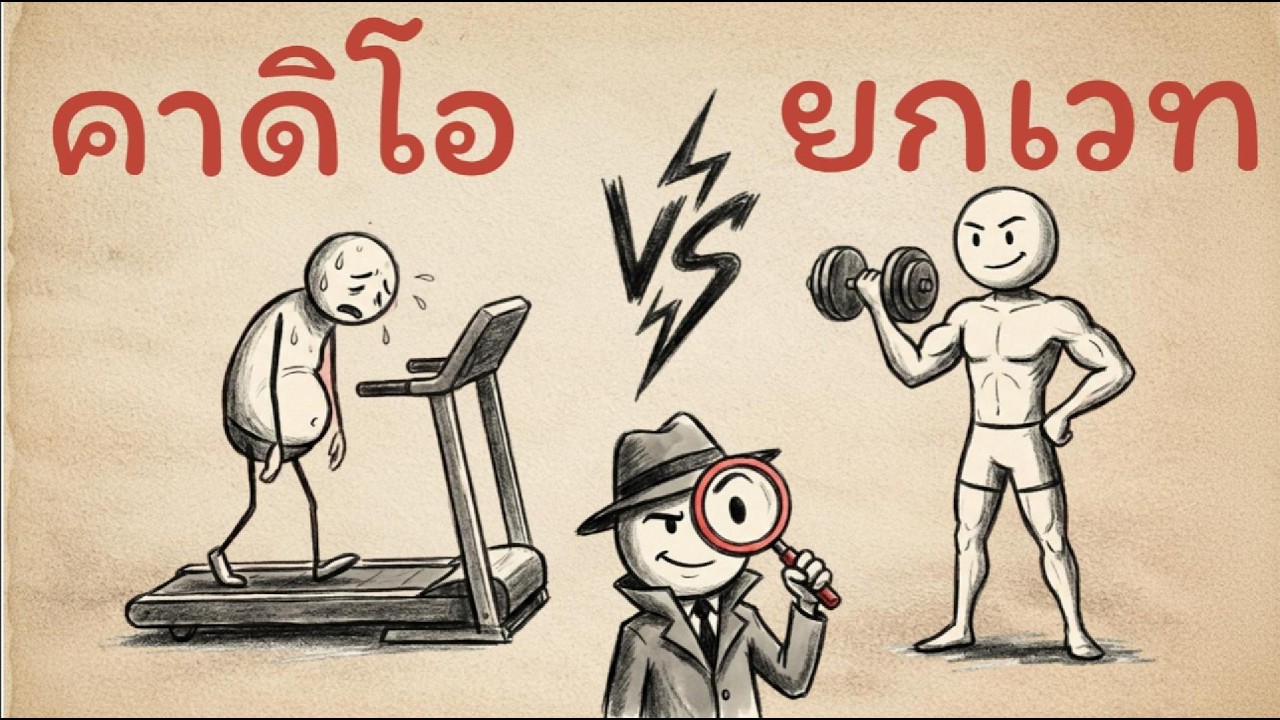 วิ่งเผาผลาญมากกว่ายกเวท จริงหรือ?