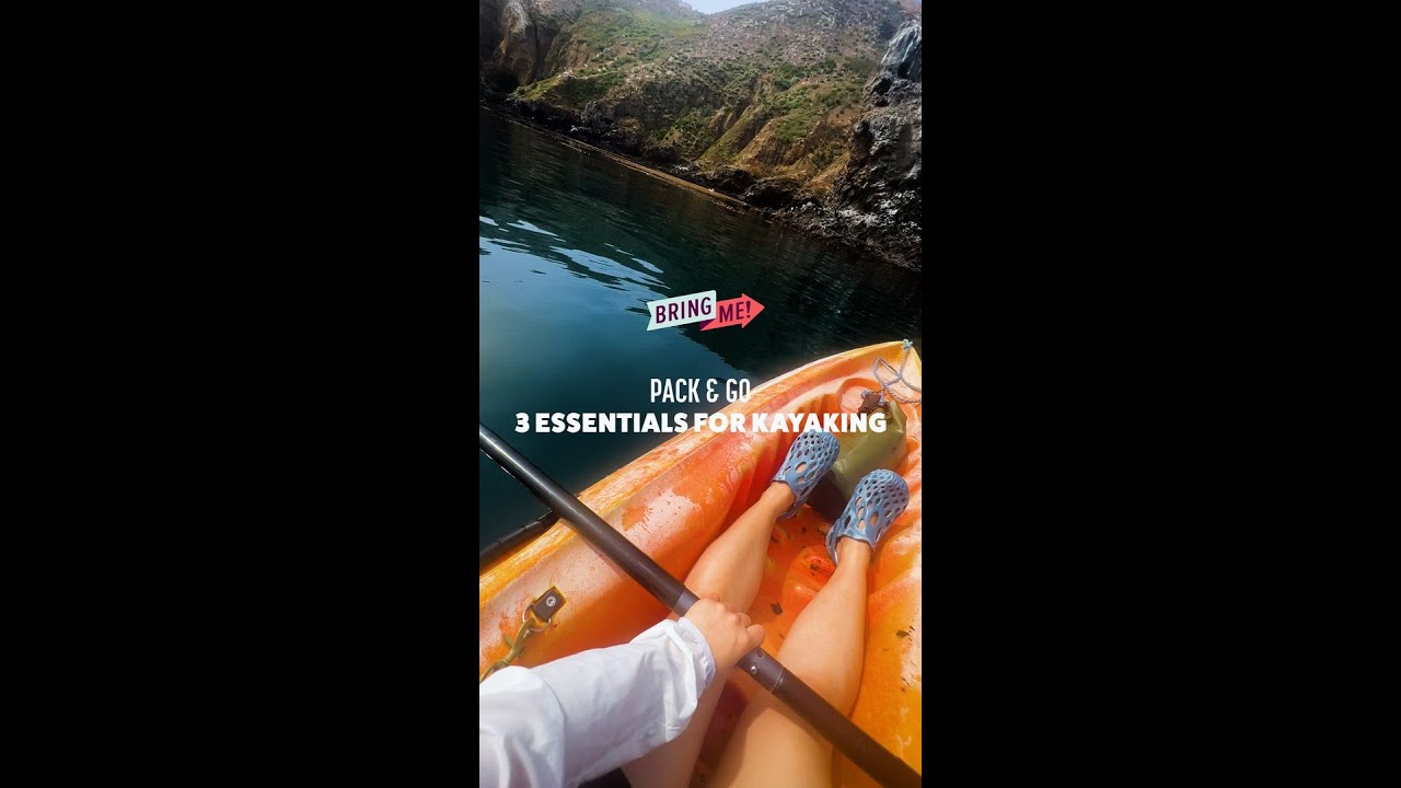 3 основных предмета для каякинга