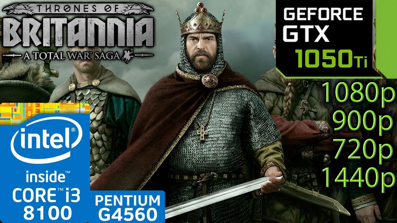 Gtx 1050 Ti Total War Warhammer 2 Total War Saga Thrones of Britannia - GTX 1050 ti - i3 8100 - G4560