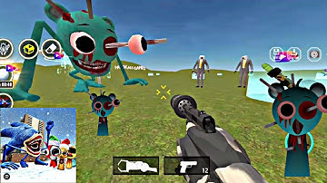 NEXTBOTS IN PLAYGROUND MOD 5.9.1:ALL SONIC SNINE TAPES FAMILY,XMAS EVENT,ZOOCHOSIS,G MAN,SPRUNKI