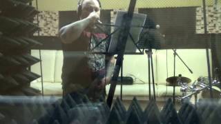Vomit Remnants - recording vocal for new album