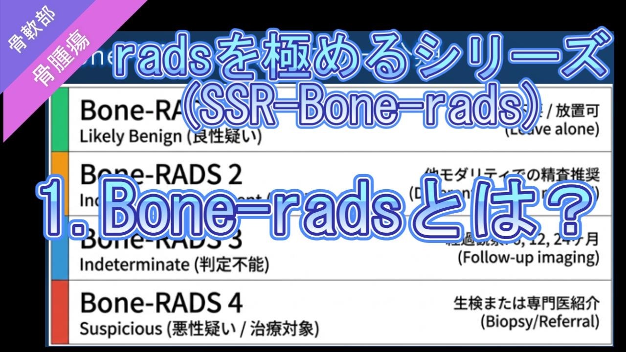 SSR Bone-rads を極めるシリーズ1 Bone-rads とは？ - YouTube