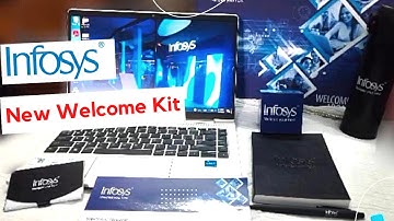 Infosys New Welcome Kit 2022 | Infosys Freshers welcome kit with laptop | Freshers onboarding