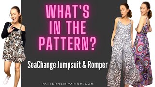WHAT'S IN THE PATTERN | SeaChange Jumpsuit & Playsuit Sewing Pattern screenshot 3