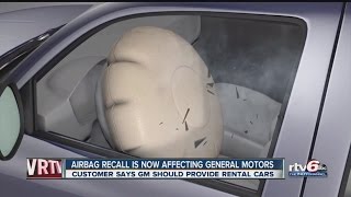 Takata airbag recall now affecting General Motors