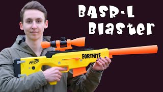 Nerf Fortnite Sniper BASR-L - Unboxing, Review & Test im Garten | MagicBiber [deutsch]