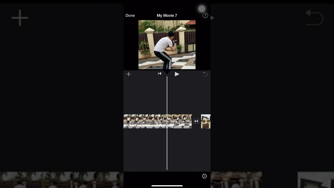 How to Fit & Resize Original Video Clip in iMovie App on iPhone