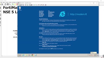 1.2 NSE 5 FortiManager and FortiAnalyzer initial Configuration GNS3 Part 2