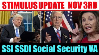 Stimulus Check Update | SSI SSDI Social Security VA | Second Stimulus Check Update | Nov 3rd