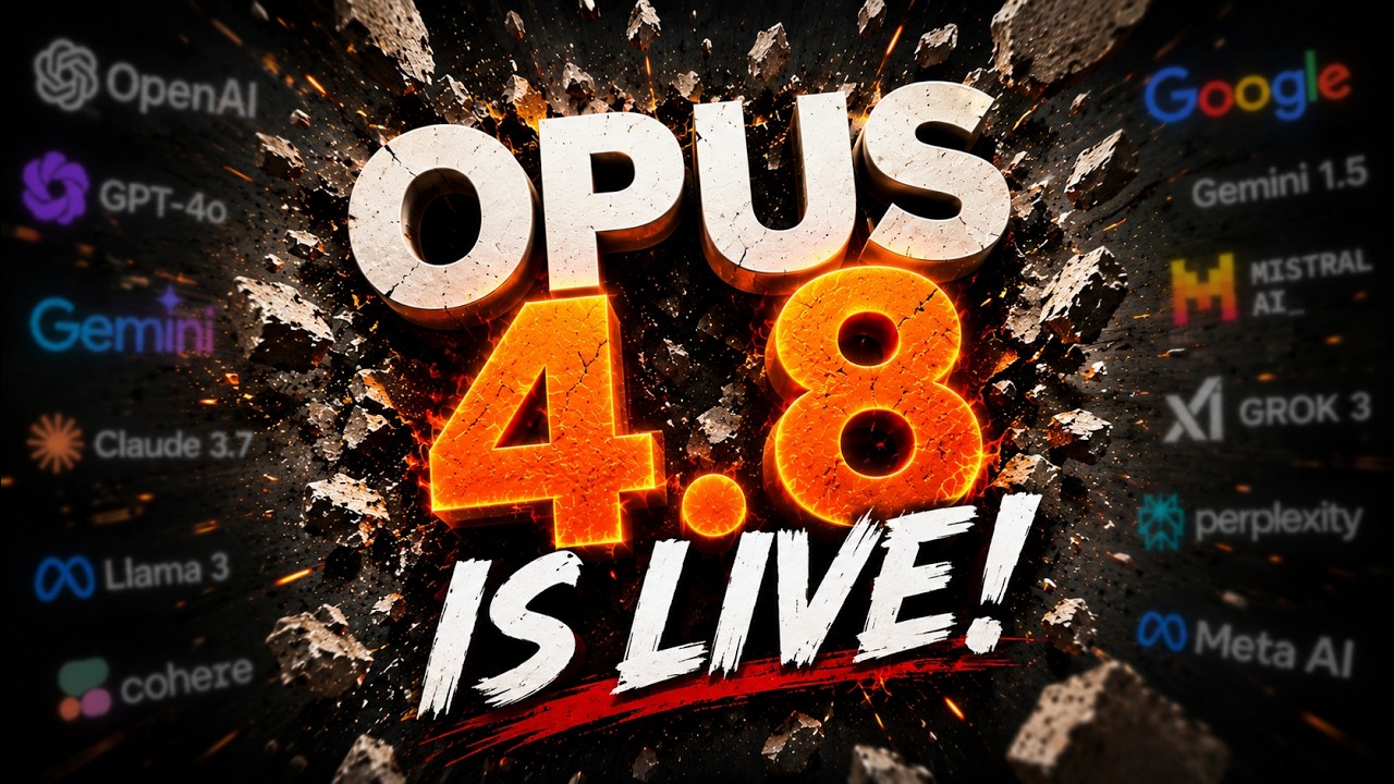 Claude Opus 4.8 just dropped. I build 5 apps...