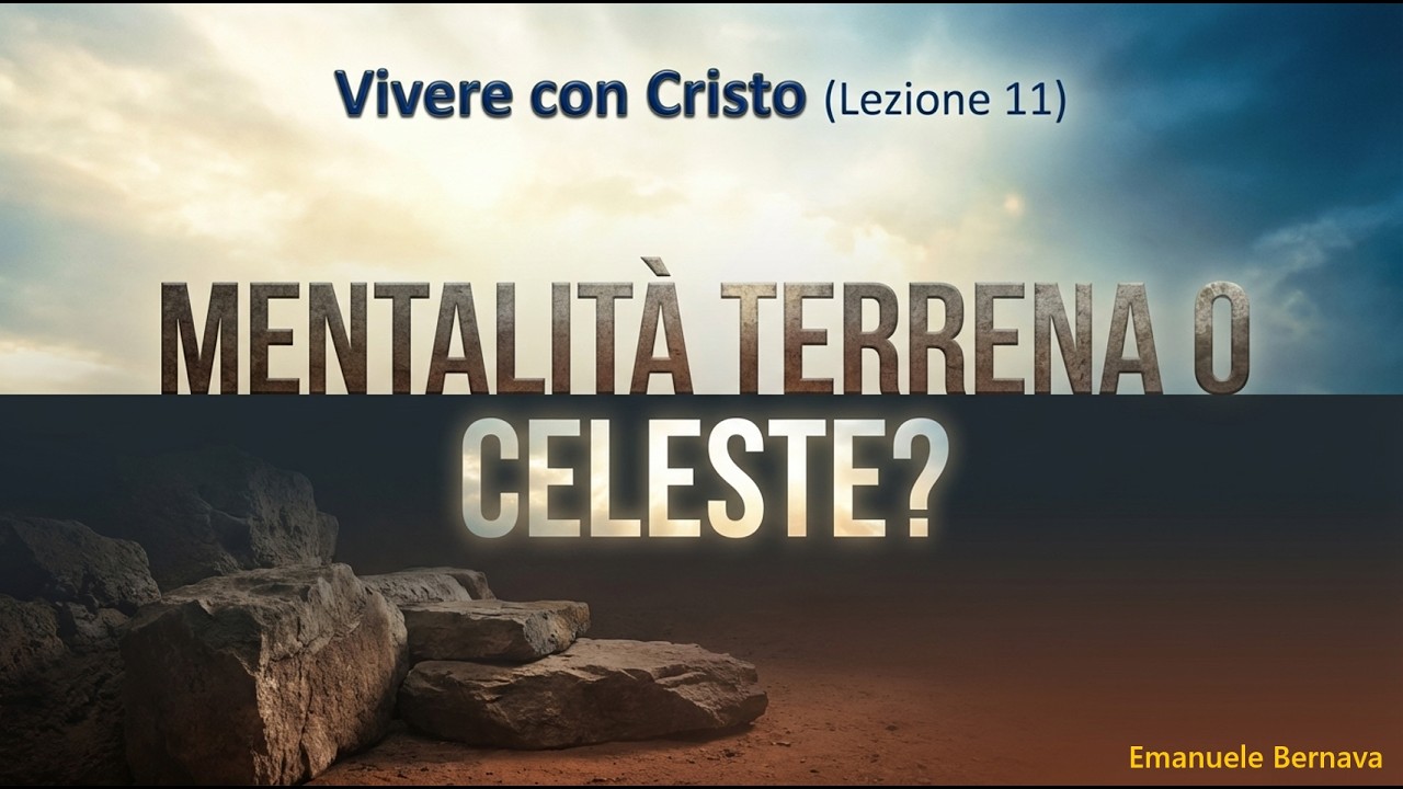 SDS 14/3/2026 - La lezione in video in solo 5 minuti - Vivere con Cristo | Emanuele Bernava
