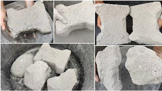 Asmr | All will ❤️ this sand cement dusty dry + water 💦 crumbling satisfying asmr video by asasmr