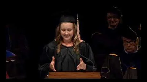 Class of 2018 Student Commencement Speaker: Maddie...