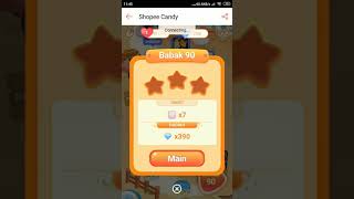 shopee candy level 90