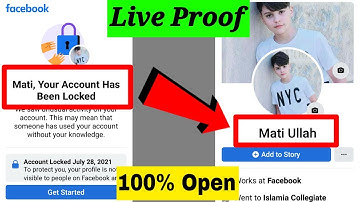 Your Account Has Been Locked || How To Unlock Facebook Account | Technical Mukhlees