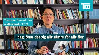 Therese Svanström om att det lönar sig allt sämre att arbeta för pensionen.