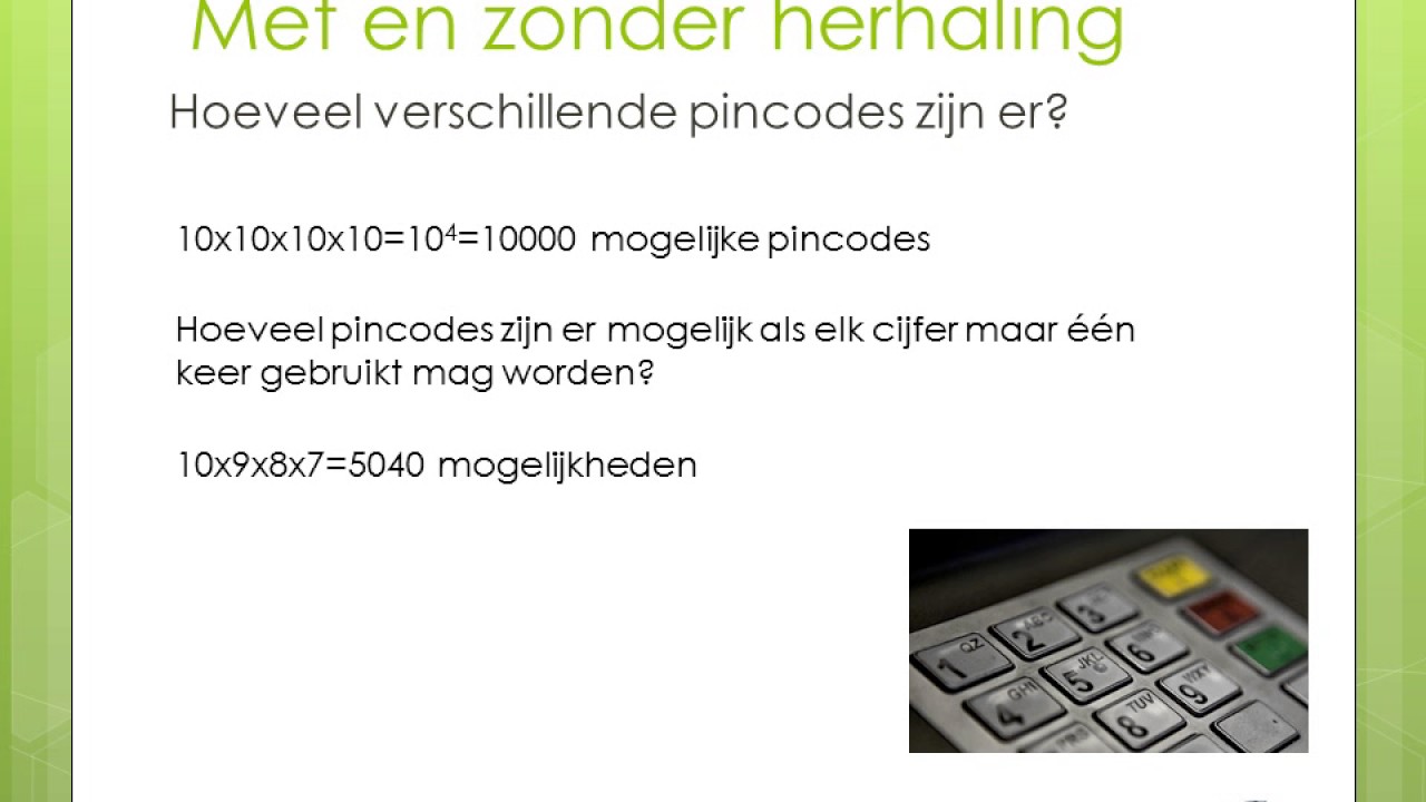 Samenvatting Havo wiskunde A h4 Handig tellen - YouTube