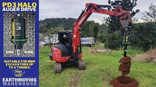 Digga PD3 Auger Drive - Mini Excavator 4T