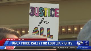 Knox Pride Rally For Lgbtqia Rights