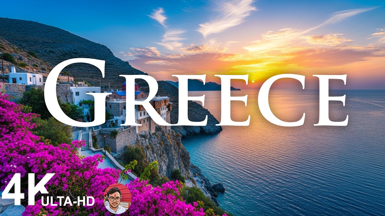 Greece in 4K ULTRA HD - The Mediterranean Paradise You Need to See!