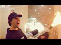 DAVID DOBRIK AND HIS FLAMETHROWER