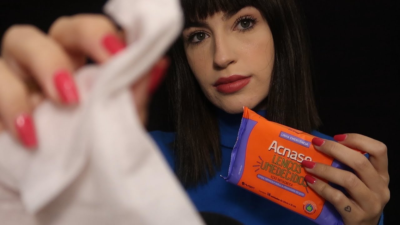 ASMR -  CUIDANDO DA SUA PELE!