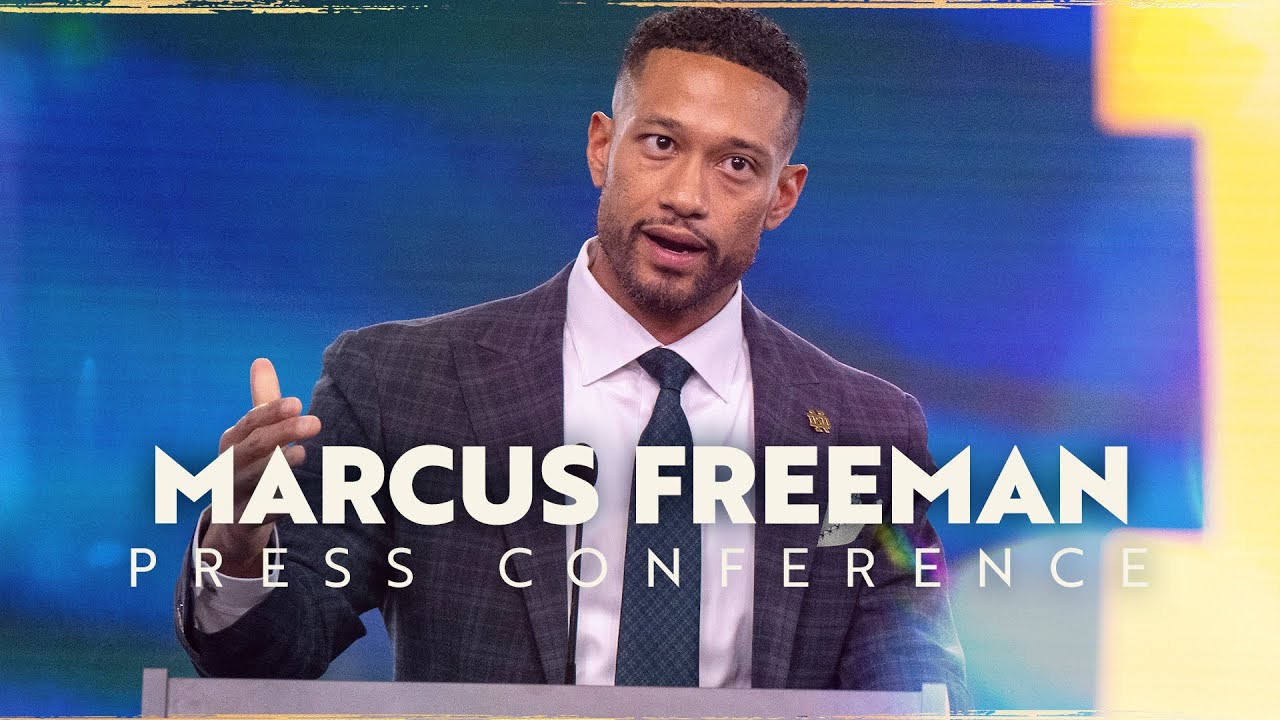 Marcus Freeman Press Conference Notre Dame Football (3.22.23) YouTube