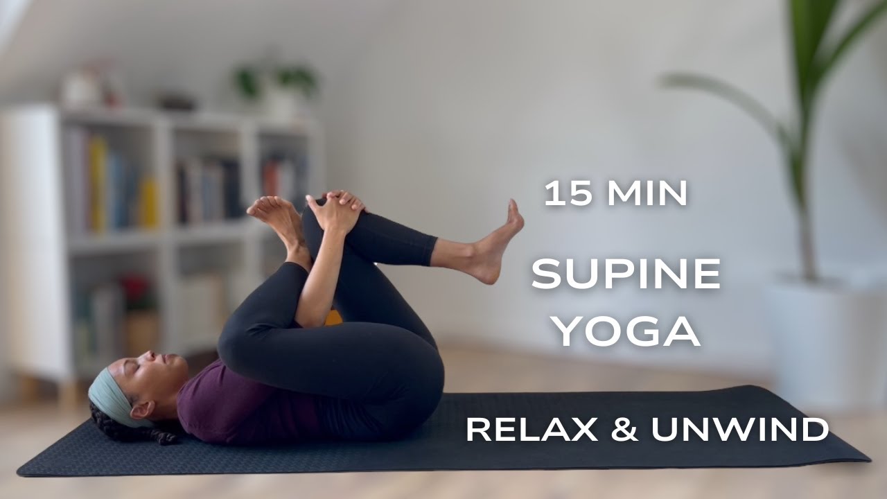 15 Min Supine Yoga | Wind Down | Evening