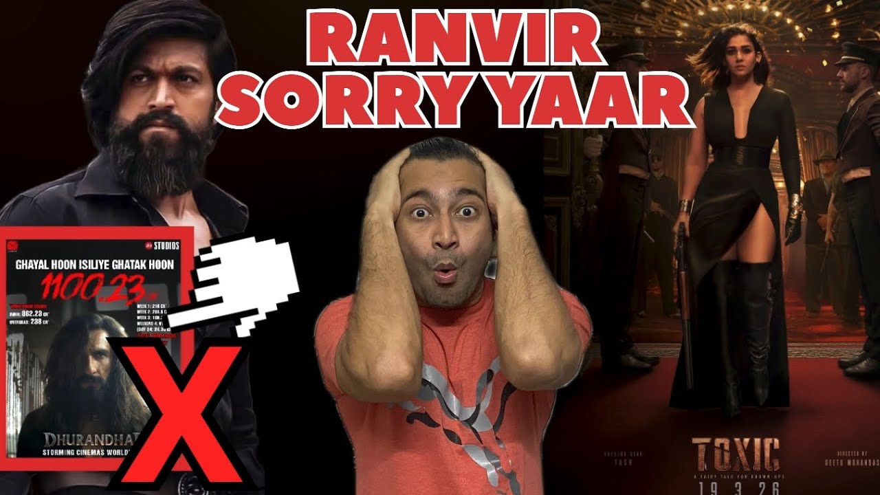 Toxic Nayanthara GANGA Poster EXPOSED! 🔥 TOXIC’s Dark Secret OUT?.. TOXIC VS DHURANDHAR 2