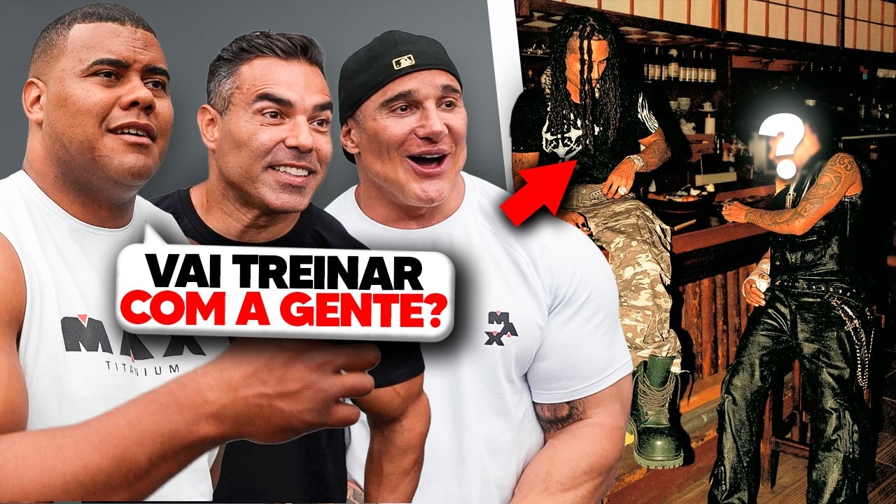 UM RAPPER QUER BOTAR O SHAPE (OLHA A REAÇÃO DELES)