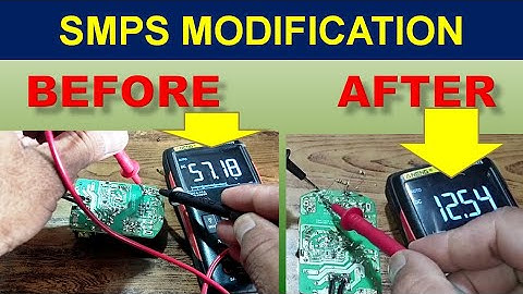 [390] How To Modify Switch Mode Power Supply (SMPS) Increase / Decrease / Adjust Output of SMPS