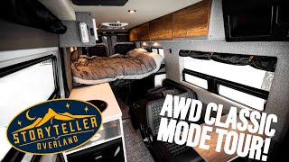 2023 AWD SPRINTER VAN TOUR! | Storyteller Classic Mode