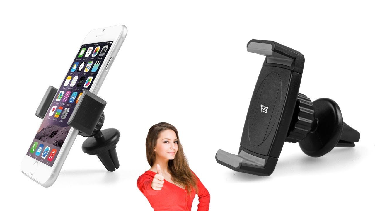 LAX Premium Air Vent Cradle Smartphone Car Mount Unboxing & Review