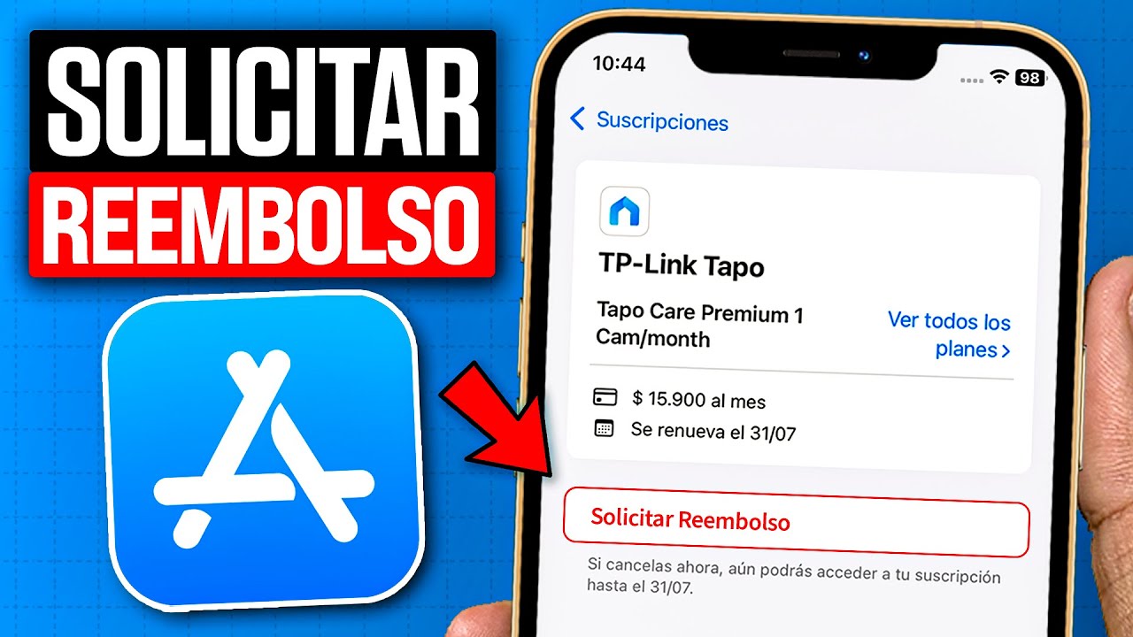 Cómo SOLICITAR un REEMBOLSO en App Store - YouTube