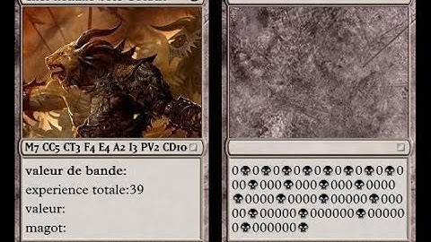 Tutoriel magic set editor